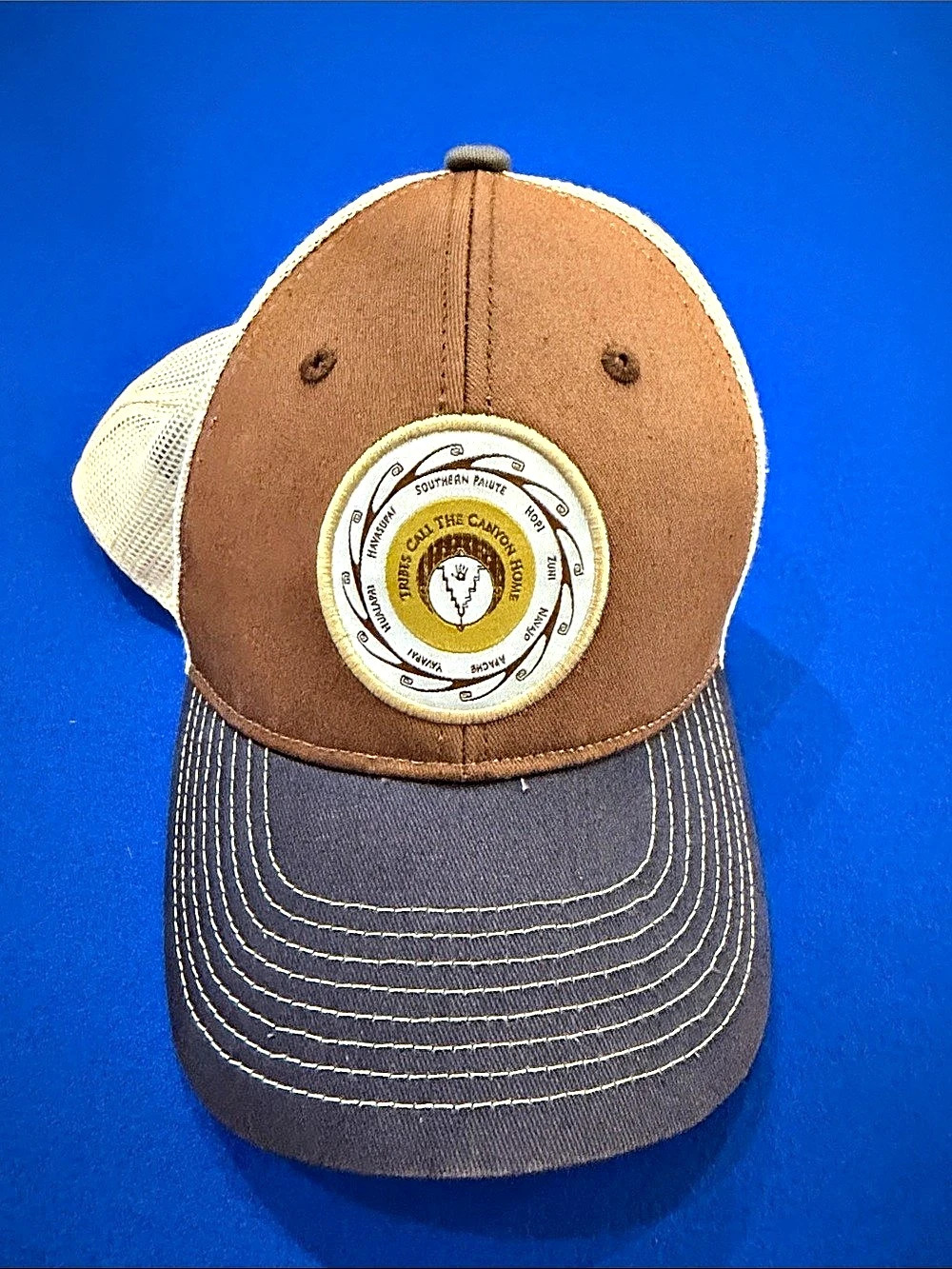 Brown & Gray Trucker Hat